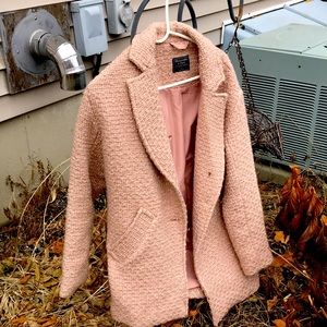 baby pink fall jacket